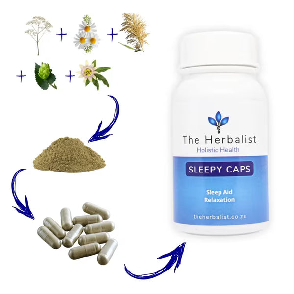 Sleepy Caps - The Herbalist - Naturally Better Sleep - 60 Caps