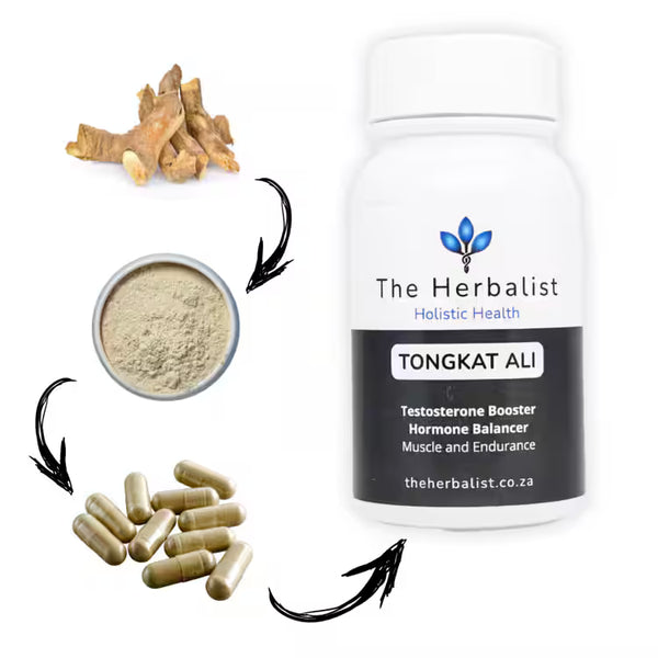 Tongkat Ali - The Herbalist - Revive Your Inner Fire - 60 Caps