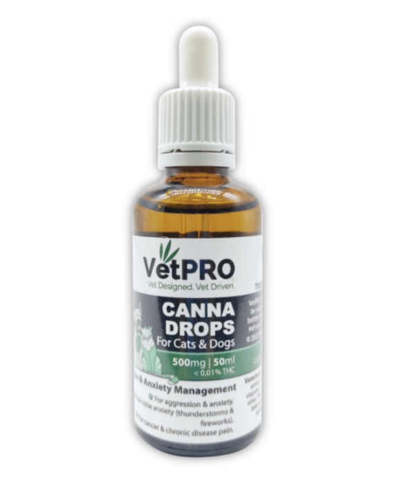 Canna Drops for Cats & Dogs - Vetpro