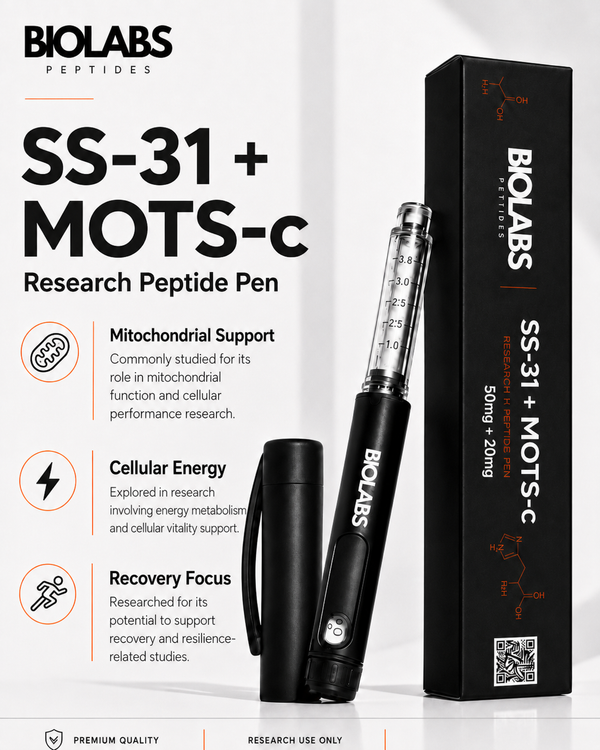 SS-31 + MOTS-c Peptide Pen