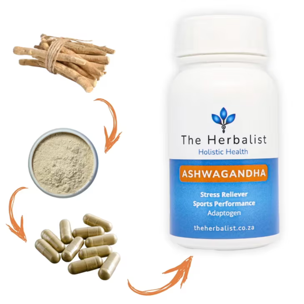 Ashwagandha - The Herbalist - Daily Balance in Every Capsule - 60 Caps
