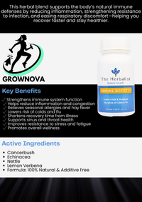 Immune Booster - The Herbalist - Defend Naturally - 60 Caps