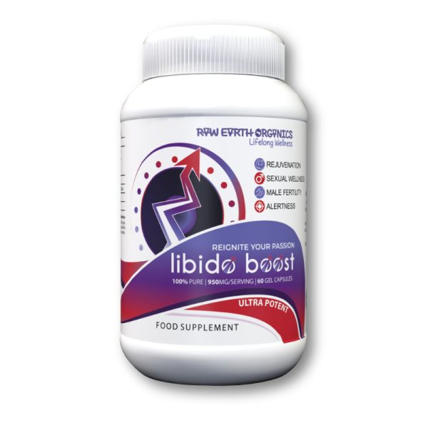 Libido Boost - Raw Earth Organics - 60 Caps