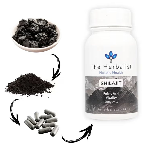 Shilajit - The Herbalist - Ancient Power. Modern Strength. - 60 Caps