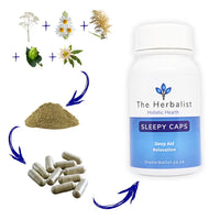 Sleepy Caps - The Herbalist - Naturally Better Sleep - 60 Caps