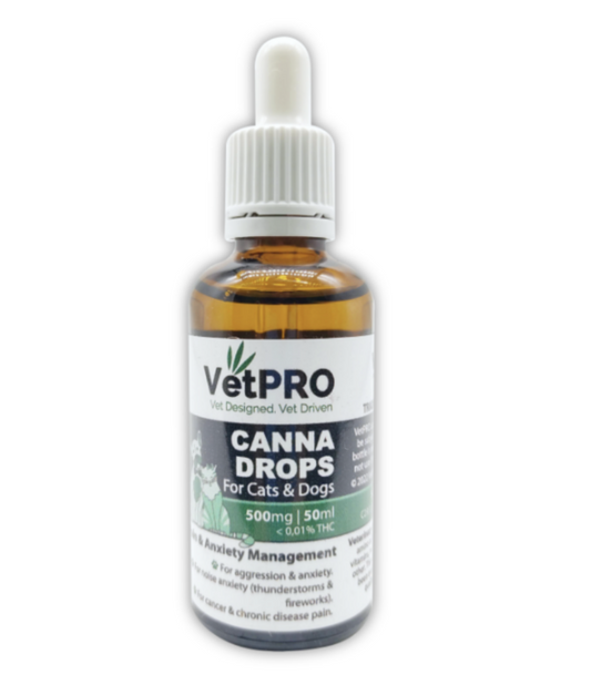 Canna Drops for Cats & Dogs - Vetpro